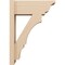 Ekena Millwork 8-in W x 20-in D x 28-in H Balboa Trad Rough Cedar Woodgrain TimberThane Outlooker, Primed Tan OUTUR080X20X28BOA04RCPR - alternate 5